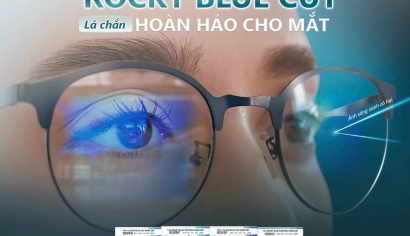 🕶️Tròng kính Rocky Blue Cut - Lá chắn hoàn hảo cho mắt