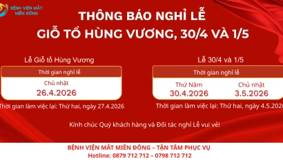 THÔNG BÁO LỊCH NGHỈ LỄ GIỖ TỔ HÙNG VƯƠNG, 30/4 &amp; 1/5