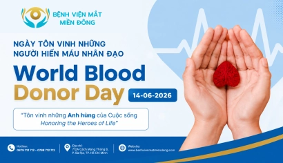 NGÀY TÔN VINH NHỮNG NGƯỜI HIẾN MÁU NHÂN ĐẠO (14/06/2026)