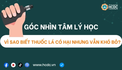 GÓC NHÌN TÂM LÝ HỌC: VÌ SAO BIẾT THUỐC LÁ CÓ HẠI NHƯNG VẪN KHÓ BỎ?
