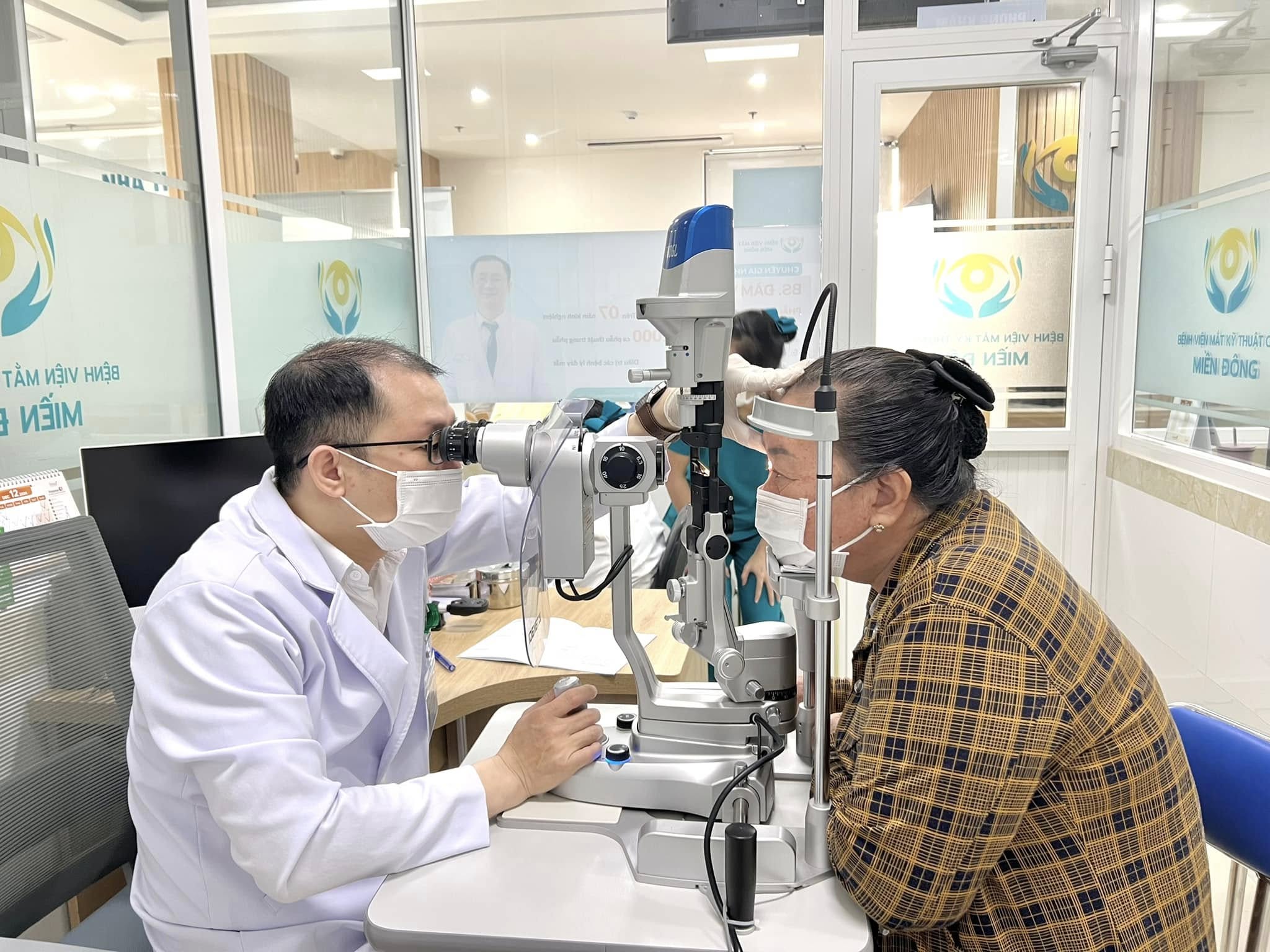 Khám đục thủy tinh thể tại Bệnh viện Mắt Miền Đông Bà Rịa